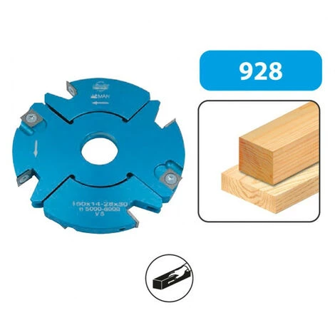 Leman - Porte-outils Ajustable Feuillure Et Tenon 150x30x Ht.20/39 Z4+4 - 928.150.30.2039 4 Leman - Porte-outils Ajustable Feuillure Et Tenon 150x30x Ht.20/39 Z4+4 - 928.150.30.2039 – Image 2