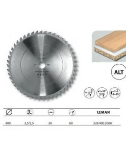 Leman - Lame Carbure Mise à Format 400x30x60z Alt. / Bois