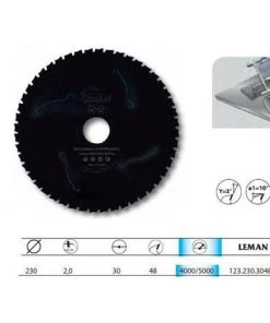 Leman - Lame Cera-Metal 230x30x48z Metaux
