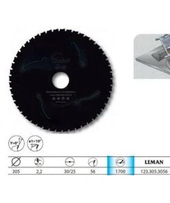 Leman - Lame Cera-Metal 305x30x56z Metaux