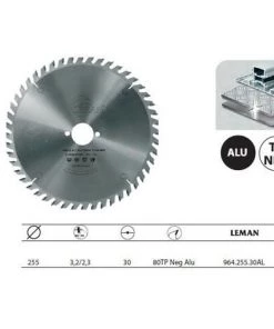 Leman - Lame Carbure / Portative D.255x30x80z Tp / Alu