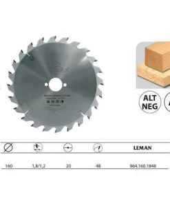 Leman - Lame Carbure / Portative Mafell D.160x20 Ep1,8 48z Pos. Alt.